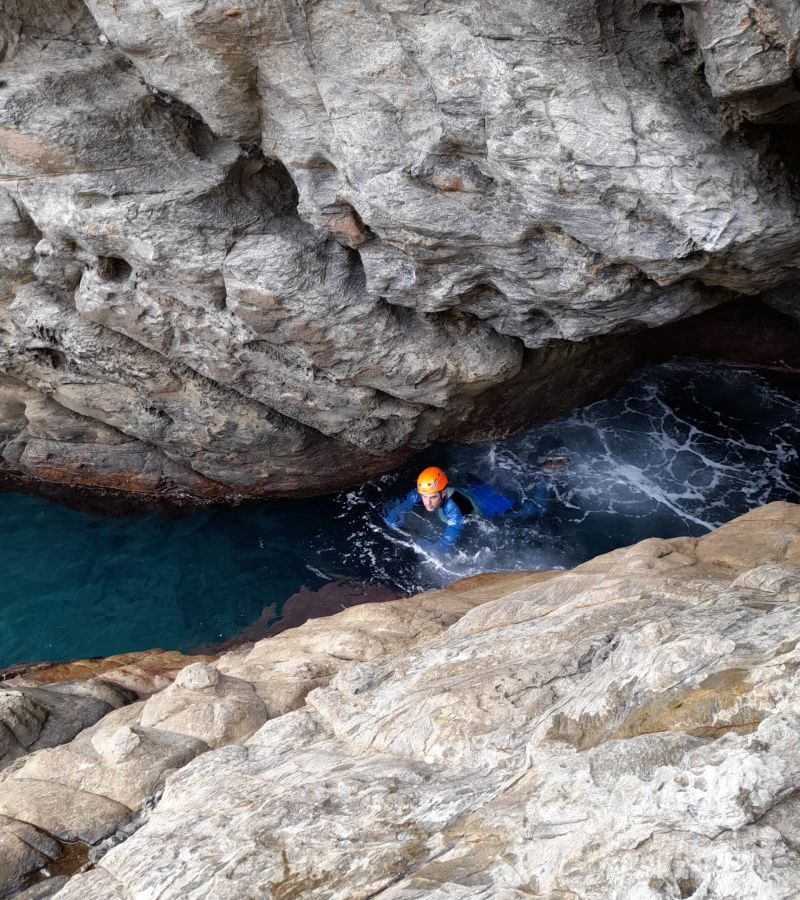 Coasteering Pyrénées Orientales