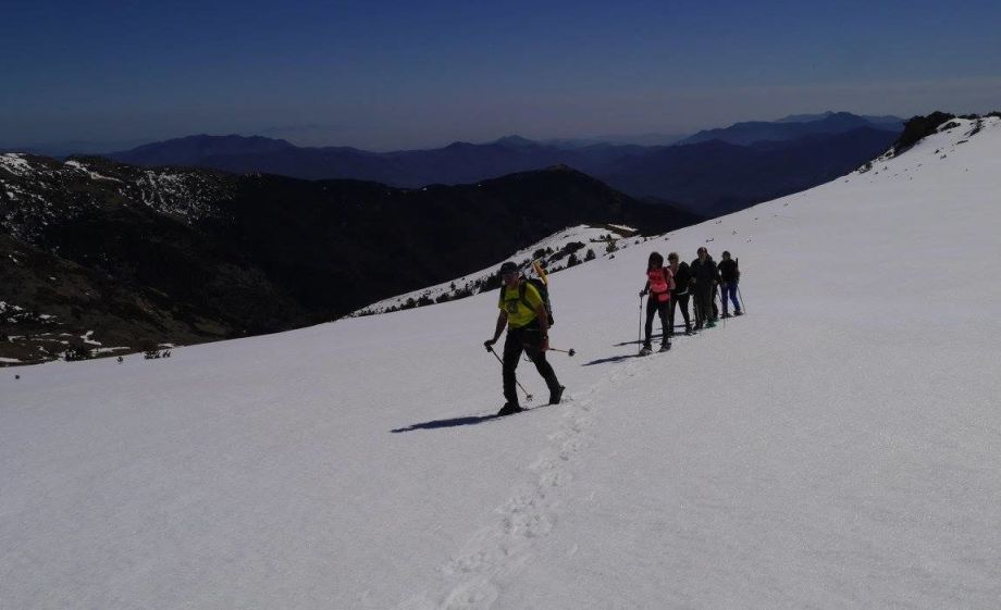 montagne avec de la neige