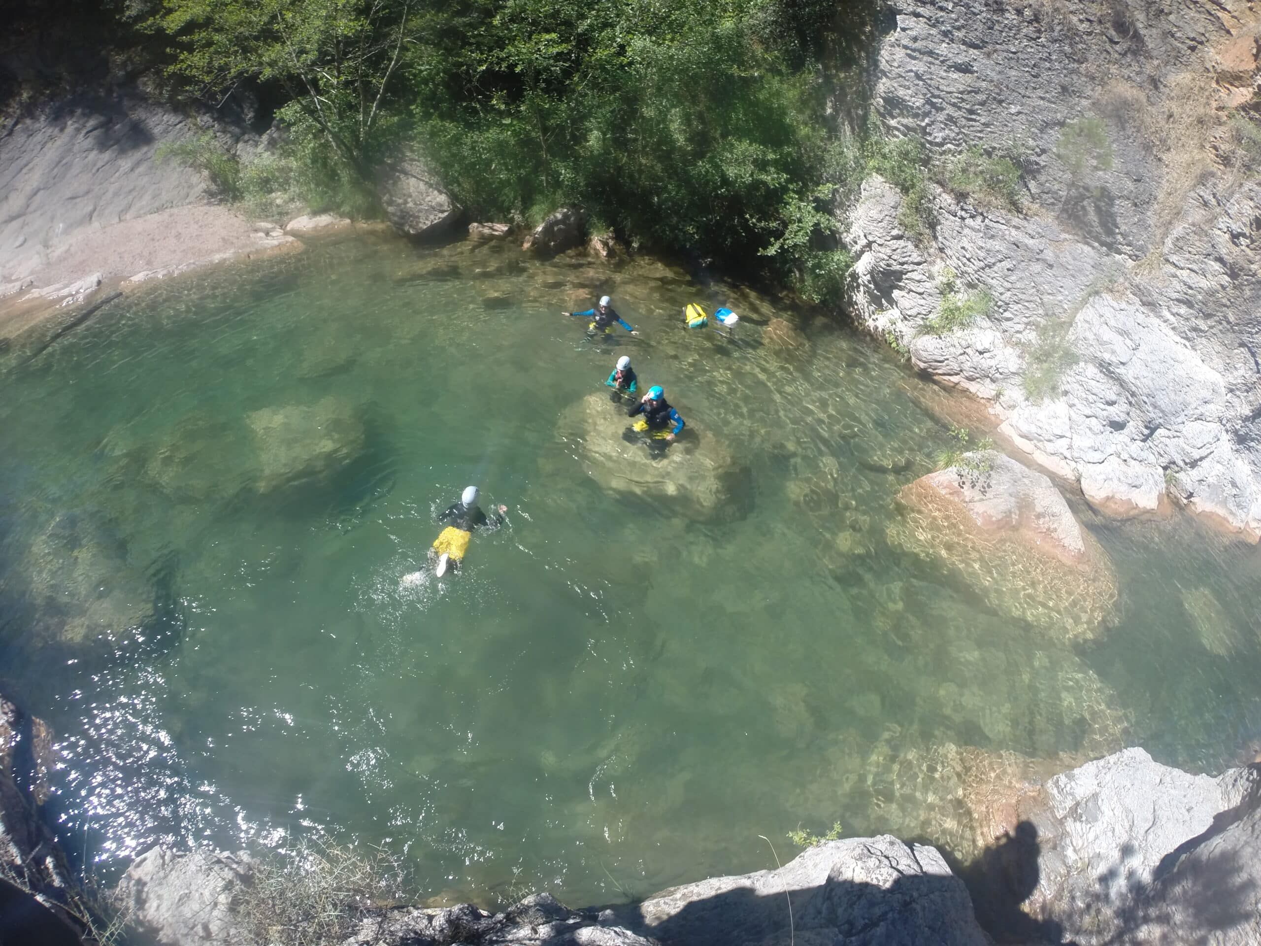 canyoning famille