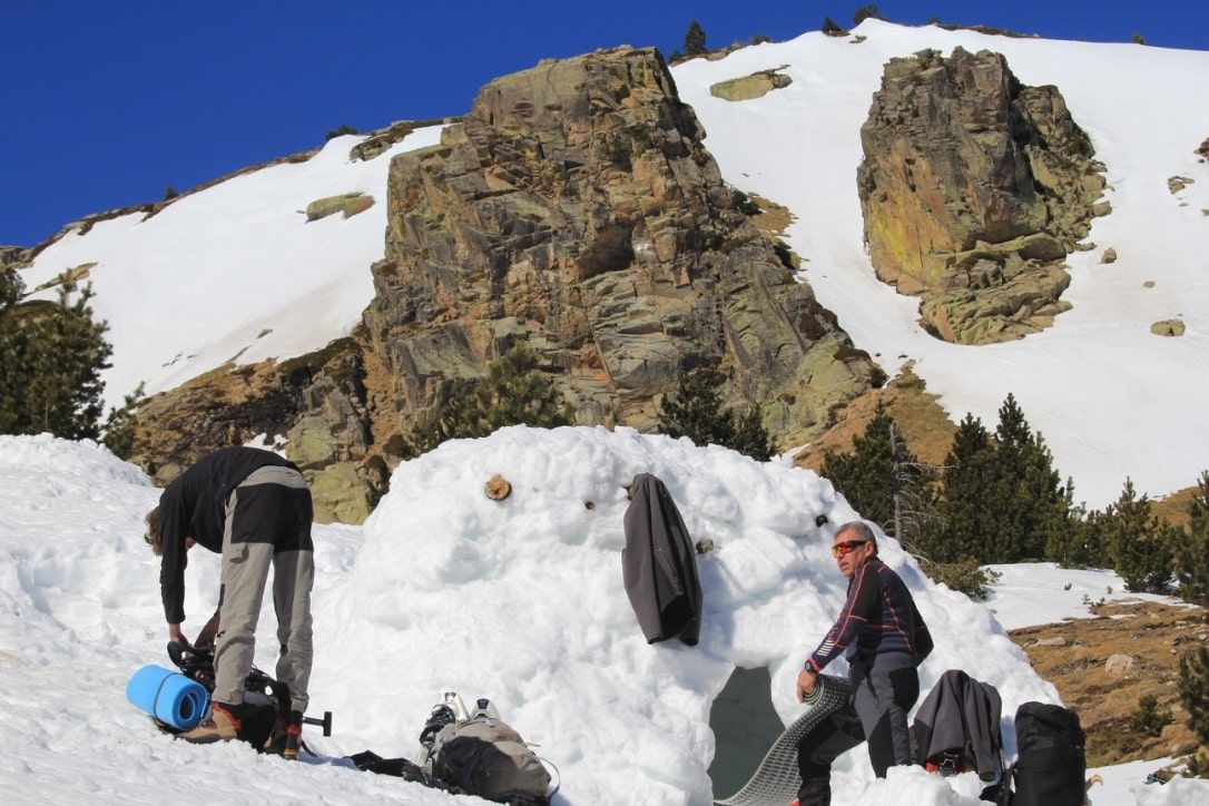 nuit en igloo Pyrénées