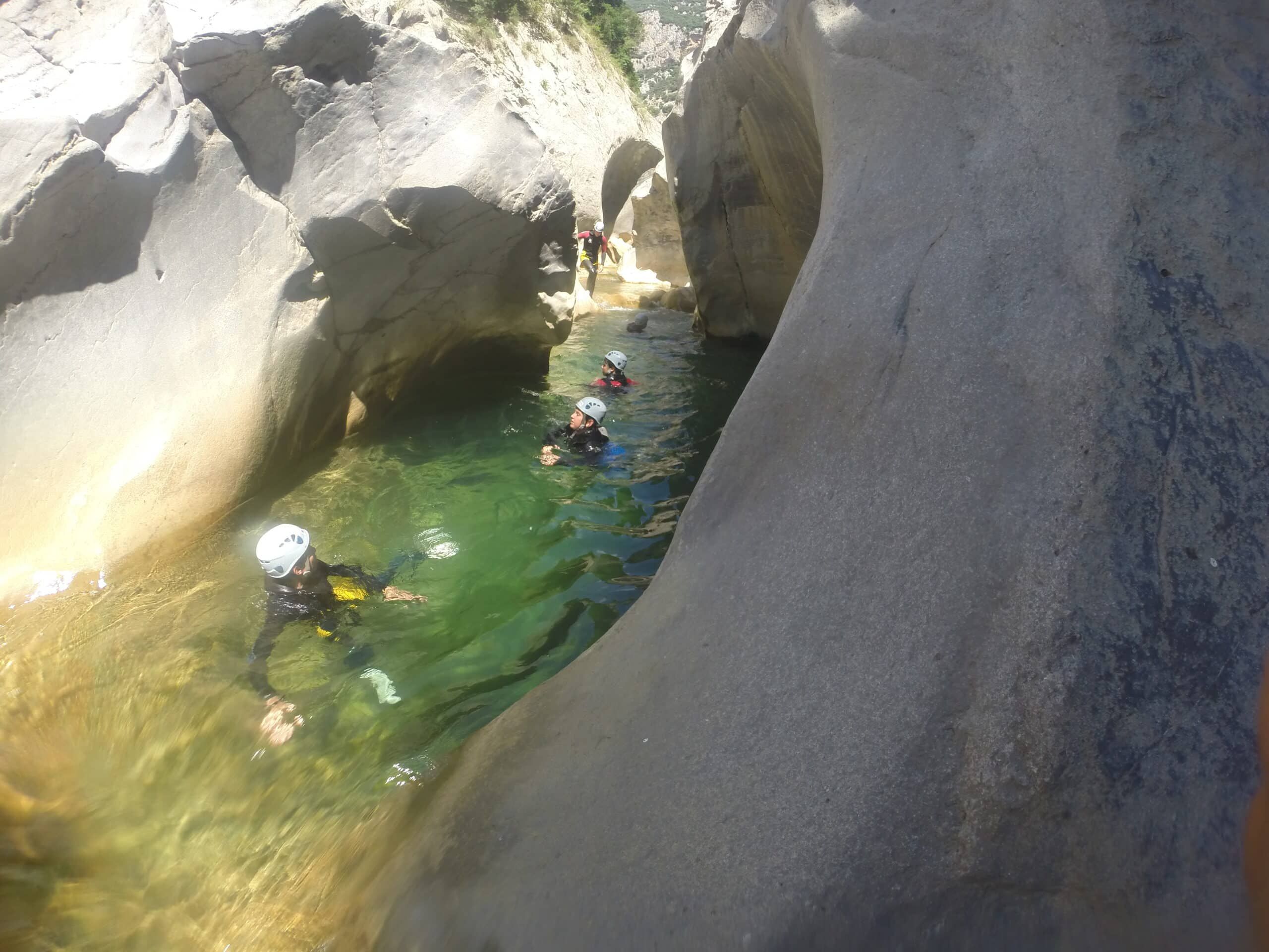 canyoning espagne