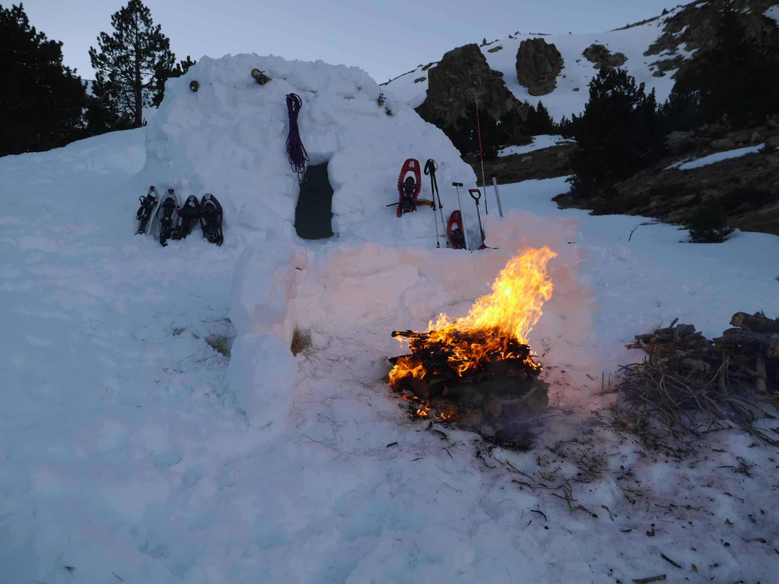 nuit en igloo Pyrénées