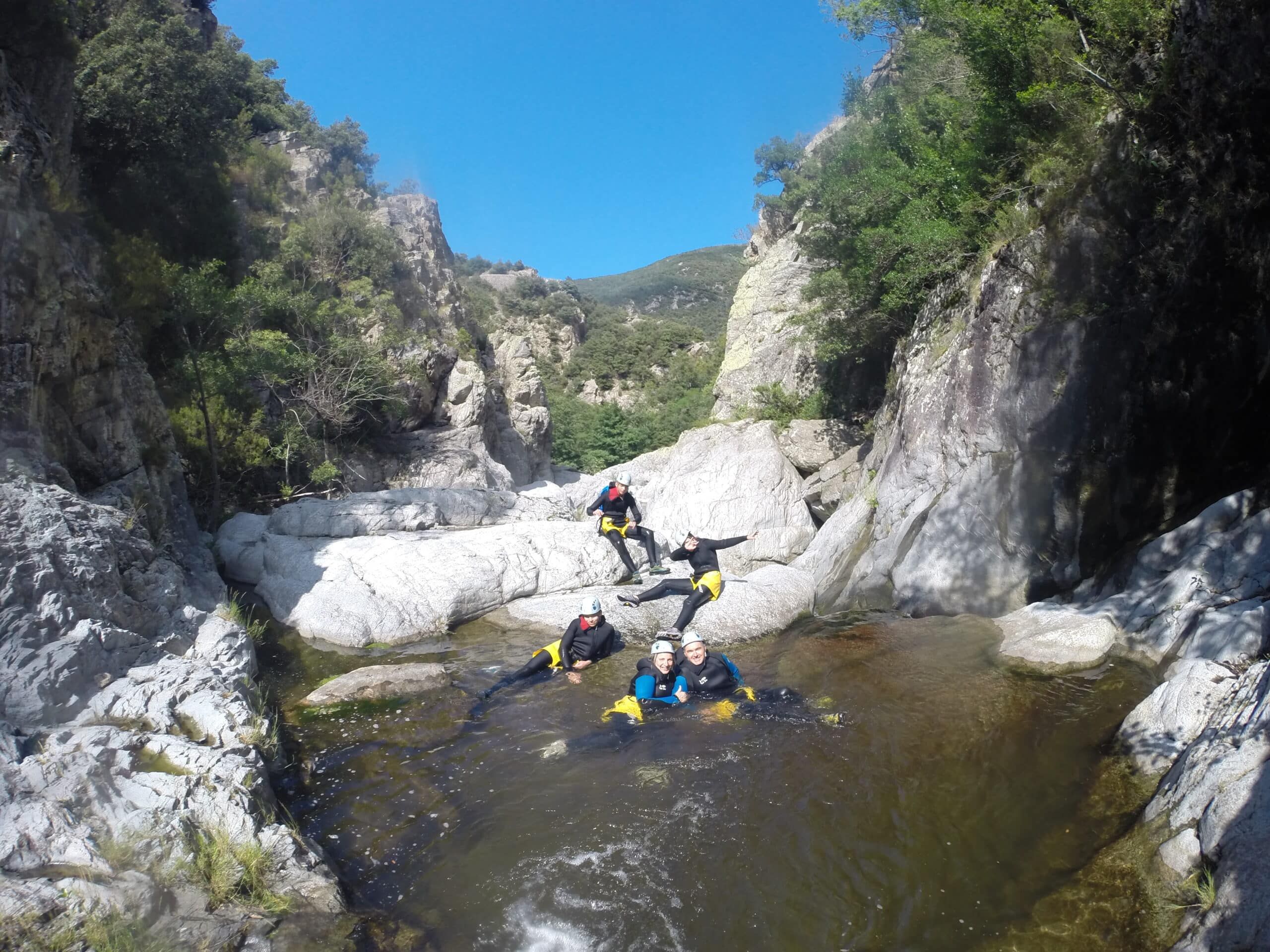 canyoning Pyrénées orientales