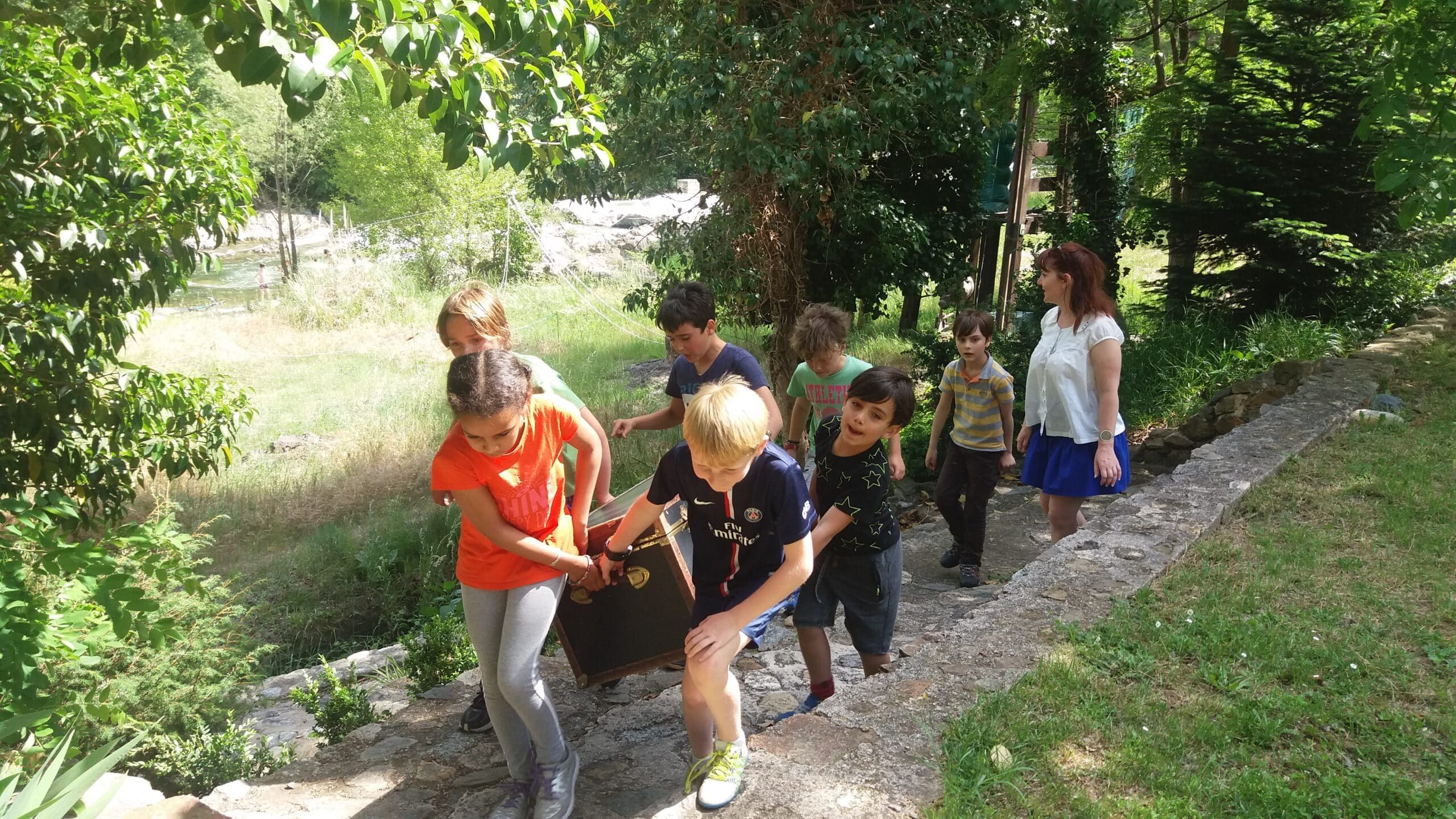 anniversaire en plein air