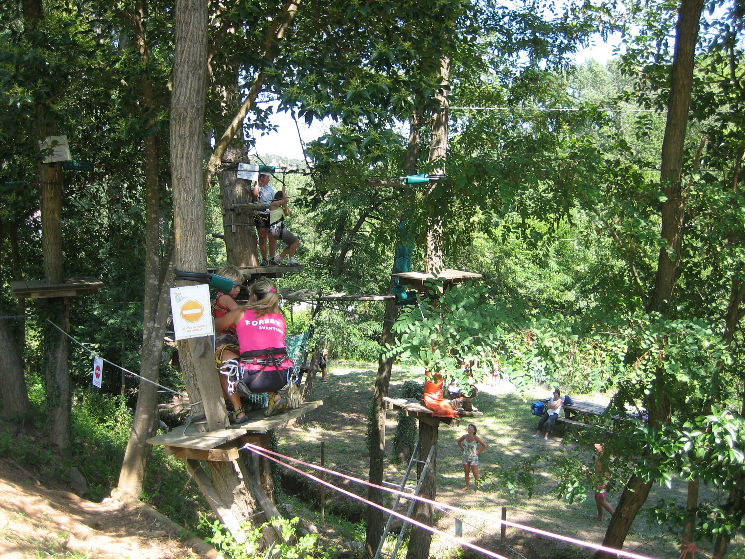 parc accrobranche Forest Aventure