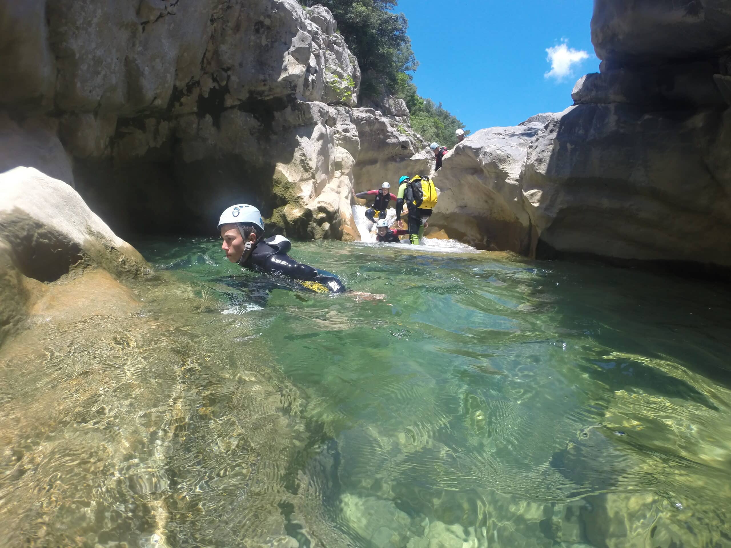 canyoning famille