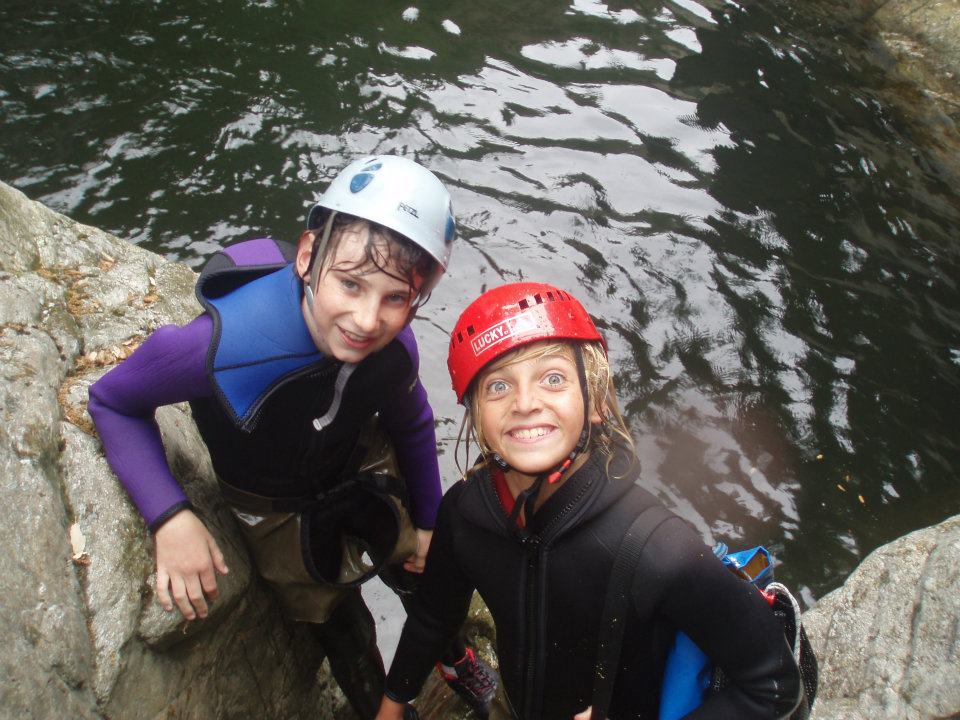 canyoning famille