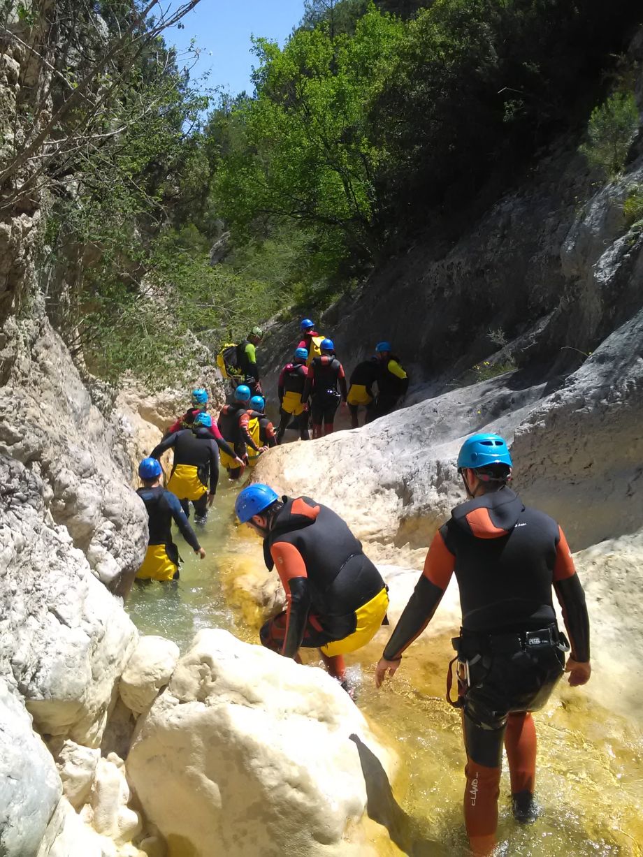 canyoning pyréénes amelie les bains